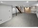 Finished basement offers extra living space and shelving at 2685 S Dayton Way # 74, Denver, CO 80231