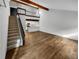 Open living area with hardwood floors and a loft at 2685 S Dayton Way # 74, Denver, CO 80231