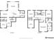 Detailed floor plan showcasing the layout of the two-story home, including bedrooms, living areas, and bathrooms at 12233 Hannibal St, Commerce City, CO 80603