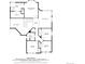 Floorplan showcases primary bedroom, hall, two baths, walk-in closet, and three additional bedrooms at 1210 Snowberry Ln, Broomfield, CO 80020