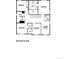 Layout of the second floor showing bedrooms, bathrooms, and upstairs living area at 2144 Rosette Ln, Castle Rock, CO 80104