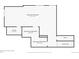 Basement floor plan with finished and unfinished areas, closet, and stairs at 13250 Wild Basin Way, Broomfield, CO 80020