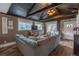 Comfortable living room with natural light, wood-look flooring, and stylish decor at 10640 W 46Th Ave, Wheat Ridge, CO 80033
