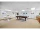 Spacious basement with pool table and bar area at 5510 W 103Rd Ave, Westminster, CO 80020