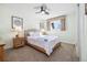 Light and airy bedroom with ceiling fan at 5510 W 103Rd Ave, Westminster, CO 80020