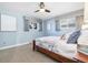 Bedroom with ceiling fan and window views at 5510 W 103Rd Ave, Westminster, CO 80020