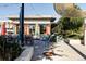 Inviting outdoor patio area with modern design, seating, and shade structures at 2048 Meade St, Denver, CO 80211