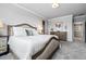 Main bedroom with ensuite bathroom and walk-in closet at 624 Simmental Loop, Castle Rock, CO 80104