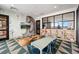 play area with a mural, beanbag chairs, and bookshelves at 624 Simmental Loop, Castle Rock, CO 80104