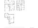 All floors plan showcase layout of living spaces, bedrooms, and bathrooms of a home with recreation area at 26072 E Fremont Pl, Aurora, CO 80016