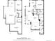Detailed floor plan showcasing layout of home with dimensions and room names for both floors at 16406 W 85Th Ln # A, Arvada, CO 80007