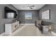 Versatile bonus room with neutral tones, contemporary decor, and ample space for relaxation and entertainment at 3234 Picketwire Way, Castle Rock, CO 80108