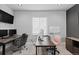 Spacious home office with dual desks, ergonomic chairs, and a minimalist design at 3234 Picketwire Way, Castle Rock, CO 80108