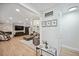 Bright entryway with hardwood floors and views into living room at 4360 S Alton Ct, Greenwood Village, CO 80111