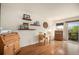Dining area with access to the balcony at 6240 Everett Ct # D, Arvada, CO 80004
