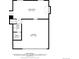 Floor plan featuring a living room, laundry, bathroom, and garage at 4555 E 121St Ct, Thornton, CO 80241