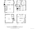 Floor plan including the basement, living room, kitchen, bedrooms, and bathrooms at 4555 E 121St Ct, Thornton, CO 80241