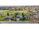 An aerial view of a neighborhood with lush greenery and landscaping at 2330 Sandpiper Dr, Lafayette, CO 80026