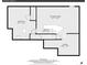 This floorplan shows the basement layout, including a recreation room, wet bar, and storage at 15740 Sandtrap Way, Morrison, CO 80465