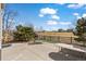 Backyard has seating area and patio with expansive view of surrounding area at 16404 E 117Th Ave, Commerce City, CO 80022