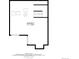 A basement floor plan showing approximate measurements at 14252 E Radcliff Cir, Aurora, CO 80015