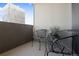 Outdoor patio with seating and view of city at 909 N Logan St # 10C, Denver, CO 80203