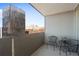 Outdoor seating area with building views at 909 N Logan St # 10C, Denver, CO 80203