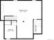 Basement floorplan featuring a recreation room, bedroom, and electrical room at 7382 W Stanford Ave, Littleton, CO 80123