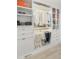 Walk-in closet with custom cabinetry, ample storage, and open shelving at 2320 N Lafayette St, Denver, CO 80205