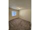 Cozy bedroom features a window, fresh carpeting, and ample natural light at 2241 Dexter Dr # 2, Longmont, CO 80501