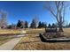 View of Lanyon Park and sign at 2241 Dexter Dr # 2, Longmont, CO 80501