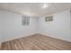 This basement space features new flooring, and an abundance of natural light at 2452 S Norfolk St, Aurora, CO 80013