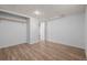 The finished basement offers ample storage space, as well as new vinyl floors at 2452 S Norfolk St, Aurora, CO 80013