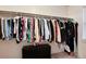 Well-organized walk-in closet providing ample storage space for clothes and accessories at 2959 W 110Th Pl, Westminster, CO 80234