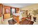 Comfortable bedroom featuring a cozy bed with wood frame, with stylish rustic accents and inviting natural light at 2301 E Fremont Ave # W02, Centennial, CO 80122