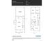 Detailed floor plan showcasing the layout of the 2-story home with bedrooms, kitchen, and garage at 495 Bennett Ave, Bennett, CO 80102