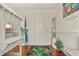 Comfortable bedroom featuring built in wardrobe, a platform bed and a bright window at 1762 Granger Cir, Castle Rock, CO 80109