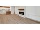Open floor plan with updated kitchen and cozy fireplace at 2500 S York St # 204, Denver, CO 80210