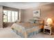 Comfortable bedroom with large windows and neutral tones at 6468 S Hudson St, Centennial, CO 80121