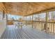 Inviting outdoor deck with stylish furniture and string lights, perfect for relaxing or entertaining friends and Gathering at 805 Northridge Rd, Highlands Ranch, CO 80126
