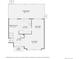 Second floor plan showcasing the deck, kitchen, dining, living, and entry, providing a functional layout overview at 805 Northridge Rd, Highlands Ranch, CO 80126