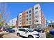 Modern apartment building features a gray toned exterior and unique design at 2729 W 28Th Ave # 302, Denver, CO 80211