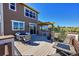 Deck features a built-in grill, ample seating, and a pergola with expansive views at 2351 Sagebrush St, Parker, CO 80138