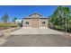 Detached garage with a concrete driveway, offering ample parking and storage space at 2351 Sagebrush St, Parker, CO 80138