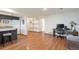 Inviting living space with dining, office, and kitchenette area at 2055 Quail Dr, Lakewood, CO 80215