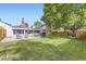 Well maintained backyard with patio and mature shade trees, providing a serene outdoor experience at 6995 W 27Th Ave, Wheat Ridge, CO 80033