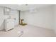 Unfinished basement laundry and utility space, offering potential for customization at 169 Yates St, Denver, CO 80219
