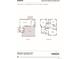 Detailed floor plans for a two-story home, showcasing the layout of rooms and spaces at 46509 Sunflower Ln, Bennett, CO 80102