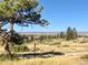 Scenic walking trail amidst natural landscape offers views of the city and mountains in the distance at 21658 E Tallkid Ave, Parker, CO 80138