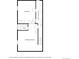 Lower-level floor plan featuring a bedroom, bathroom, recreation room, and electrical room at 7777 E 1St Pl # 110, Denver, CO 80230